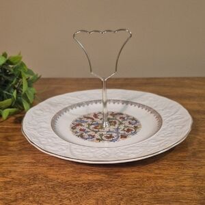 ROYAL WINTON Vintage Serving Plate With Handle